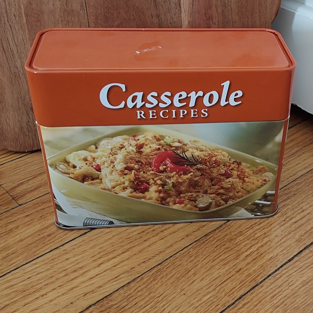 Casserole Recipe Tin With Recipes